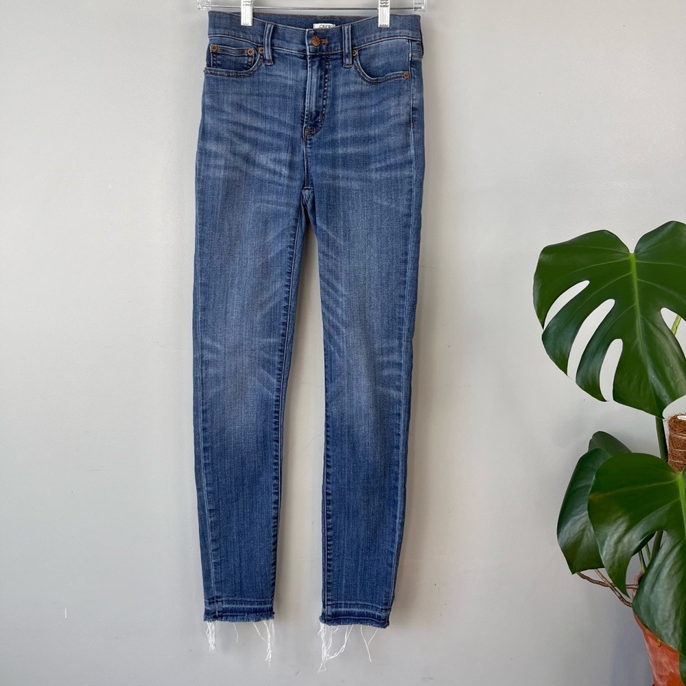J. Crew High Rise Skinny Jeans